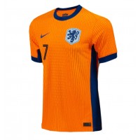 Camisa de time de futebol Holanda Xavi Simons #7 Replicas 1º Equipamento Europeu 2024 Manga Curta